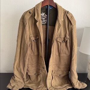 Ralph Lauren Brown Military Jacket